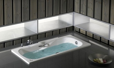 Чугунная ванна с антискользящим покрытием Roca Malibu 170x75 2309G000R