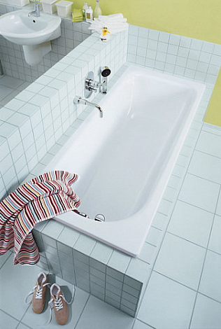 Стальная ванна 180х80 Kaldewei Saniform Plus Antislip + Easy Clean 375-1 112830003001