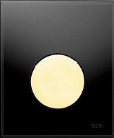 Кнопка смыва для писсуара, черное стекло/клавиша золотая TECE Loop Urinal арт. 9242658