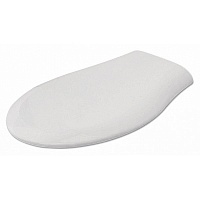 Сиденье для унитаза, белое, шарниры хром (микролифт) Artceram Blend BLA006