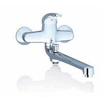 Смеситель для ванны и умывальника с поворачивающимся изливом Ravak Rosa арт. RS 051.00/150