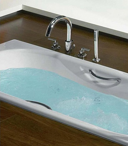Чугунная ванна с антискользящим покрытием Roca Malibu 160x75 2310G000R